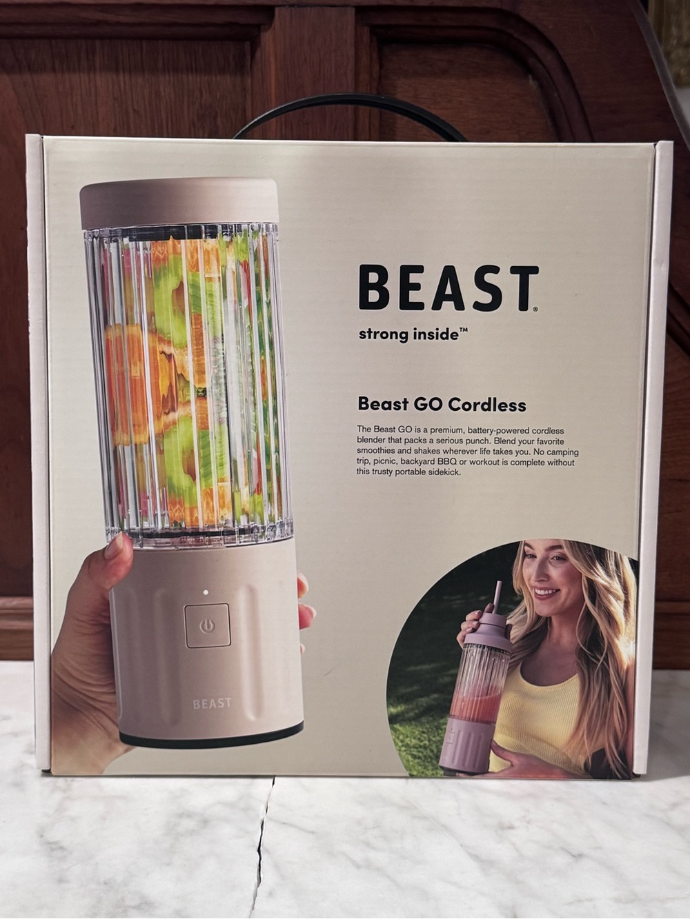 BEAST GO Cordless Personal Blender - Sand